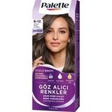 Palette 6-12 Küllü Soğuk Koyu Kumral Saç Boyası 50 ml