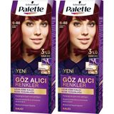 Palette 6.88 Yoğun Kızıl 2 Adet Saç Boyası