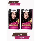 Palette Deluxe 1-0 Siyah 2 Adet 1-0 Siyah Saç Boyası