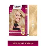 Palette Deluxe 10-0 Açık Sarı Zengin Yağ Bakımı Kit Saç Boyası Bakım Maskesi