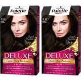 Palette Deluxe 3 - 0 Koyu Kahve X 2 Adet Saç Boyası 3-0-koyu-kahve