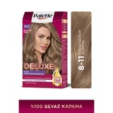 Palette Deluxe 8-11 Küllü Soğuk Kumral Zengin Yağ Bakımı Kit Saç Boyası Bakım Maskesi