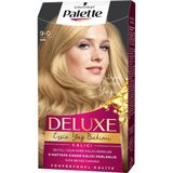 Palette Deluxe 9-0 Sarı Krem Saç Boyası Amonyaklı Uzun Süre Kalıcı Etki ve Derinlemesine Bakım