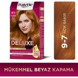 Palette Deluxe Kalıcı Renkler 9-7 Açık Bakır Saç Boyası