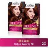 Palette Deluxe Saç Boyası 6-70 Kahve Bakır Krem Formda Derinlemesine Bakım Etkisi - 6.70