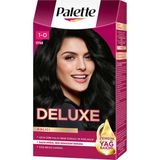 Palette Deluxe Saç Boyası Siyah 1-0 115 Ml 3 Adet