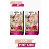 Palette Deluxe Yoğun Renkler 10-2 Platin Sarısı 2 Adet Saç Boyası