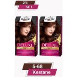 Palette Deluxe Yoğun Renkler 5-68 Kestane 2 Adet Saç Boyası