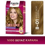 Palette Deluxe Yoğun Renkler Saç Boyası Küllü Açık Kumral 8-01 3 Adet