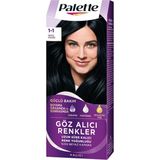 Palette Göz Alıcı Renkler 1-1 Gece Mavisi Saç Boyası 110 ml 4 Adet
