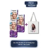 Palette Göz Alıcı Renkler 12-21 Gümüş Sarı x3 - Çanta
