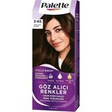 Palette Göz Alıcı Renkler Saç Boyası 3.65 Çikolata Kahve 50 ml (5'li Paket)