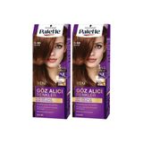 Palette Göz Alıcı Renkler Saç Boyası 5-68 Kestane Pentanol & Besleyici Yağ Saç Boyası X 2 Adet