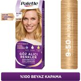 Palette Göz Alıcı Renkler Saç Boyası 9-50 Altın Sarı 50ML