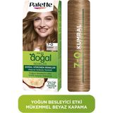 Palette Kalıcı Doğal Renkler 7-0 Kumral Shea Yağı Saç Boyası