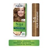 Palette Kalıcı Doğal Renkler 7-5 Açık Karamel Shea Yağı Saç Boyası