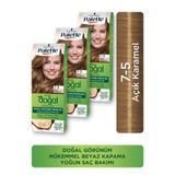 Palette Kalıcı Doğal Renkler 7.5 Açık Karamel x3 Saç Boyası