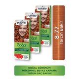 Palette Kalıcı Doğal Renkler 8.77 3'lü Saç Boyası
