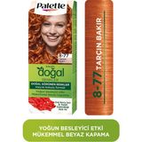 Palette Kalıcı Doğal Renkler 8-77 Tarçın Bakır Goji Berry Özü Saç Boyası