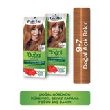 Palette Kalıcı Doğal Renkler Saç Boyası 9 7 Açık Bakır X 2 Adet