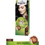 Palette Natural Colors 1/1 Mavi Siyah Saç Boyası