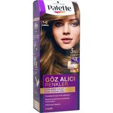 Palette Yoğun Göz Alıcı Renkler Saç Boyası 7-0 Kumral Saç Boyası - standart