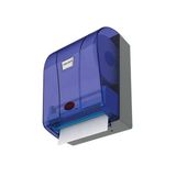 Palex 3490-1 21 cm Şeffaf Mavi Otomatik Havlu Dispenseri