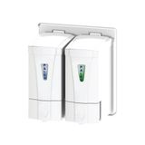 Palex 3564-1 2x250 cc Beyaz Mini Sıvı Sabun Dispenseri