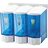 Palex 3566-0 3x250 cc Şeffaf Mini Sıvı Sabun Dispenseri
