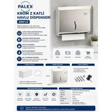 Palex Krom Z Katlı Havlu Dispenseri 200'Lü