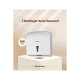 Palex Z Katlı Havlu Dispenseri Beyaz 300 lü