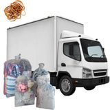 Palifix 20 Adet 90x130 Lastikli Şeffaf Kalın Ev Taşıma Taşınma Poşeti Nakliye Çuvalı Nakliyat Torbası - 90 x 130 cm
