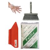 Palifix 4'lü Süper Set Duvar Kağıdı Uygulama Seti Yapıştırıcısı /125 Gram Tutkal/spatula/fırça/eldiven
