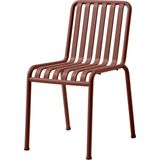 Palissade Dış Mekan Sandalyesi Şık Bahçe ve Teras Sandalyesi, Ronan & Erwan Bouroullec - Bordo
