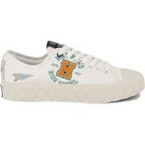 Palladium Palla Ace Tigers Cream White Kadın Ayakkabı - 0019 Bej