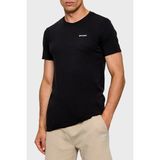 Palm Angels Pamuklu Bisiklet Yaka 2 Pack T Shirt Erkek T Shirt PLA1UMBTS01BI - 2XL - Siyah