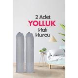 Palm Design 2 Adet Yolluk Halı Hurcu, Halı Kılıfı, Halı Ambalajı, Halı Organizer