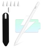 Palm Reddetmeli iPad 9. 10. 11. Nesil Stylus Kalem, iPad A16/10/9/8/7/6 için, Air 5/4/3/M3 için, Pro 11/12.9 "(2018-2022), Mini 5/6 (Beyaz) için Hızlı Şarj Kalemi