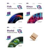 Palme 10. Sınıf 2027 Maarif Fizik Kimya ve Biyoloji 3lü Set Soru Bankası + Telefon Standı