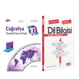 Palme 10.Sınıf Coğrafya ve AKM Dil Bilgisi Soru Bankası Seti 2 Kitap