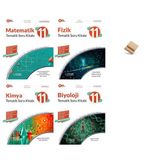 Palme 11. Sınıf Maarif Tematik Matematik Fizik Kimya ve Biyoloji 4lü Sayısal Soru Kitabı + Telefon Standı