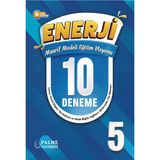 Palme 5. Sınıf Tüm Dersler Enerji Maarif Model Eğitim Vizyonu 10 Deneme Çözümlü Palme Yayınları