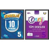 Palme 5.sınıf Tüm Dersler Soru Kitabı - 10 Deneme Sınavı