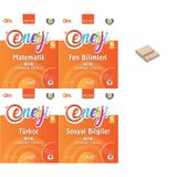 Palme 6. Sınıf Enerji 6+6 Matematik Fen Türkçe ve Sosyal Deneme Sınavı 4lü Set + Telefon Standı