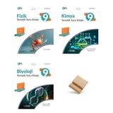 Palme 9. Sınıf 2027 MAARİF Fizik Kimya ve Biyoloji Tematik Soru Bankası 3lü Set + Telefon Standı