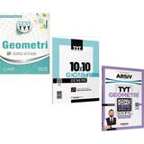 Palme Tyt Geometri Soru Bankası Ve Marka Deneme İle Çıkmış Sorular Seti 3 Kitap