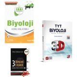 Palme Yayıncılık 2022 TYT Biyoloji Konu Anlatımı ve 3D Yayınları Biyoloji Soru Bankası - 3 Deneme
