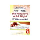 Palme Yayıncılık 8. Sınıf Teog 1 Teog 2 Din Kültürü ve Ahlak Bilgisi 15'li Deneme Seti