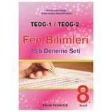 Palme Yayıncılık 8. Sınıf TEOG 1 TEOG 2 Fen Bilimleri 15'li Deneme Seti