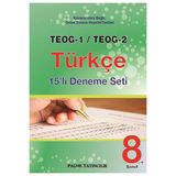 Palme Yayıncılık 8. Sınıf TEOG 1 TEOG 2 Türkçe 15'li Deneme Seti